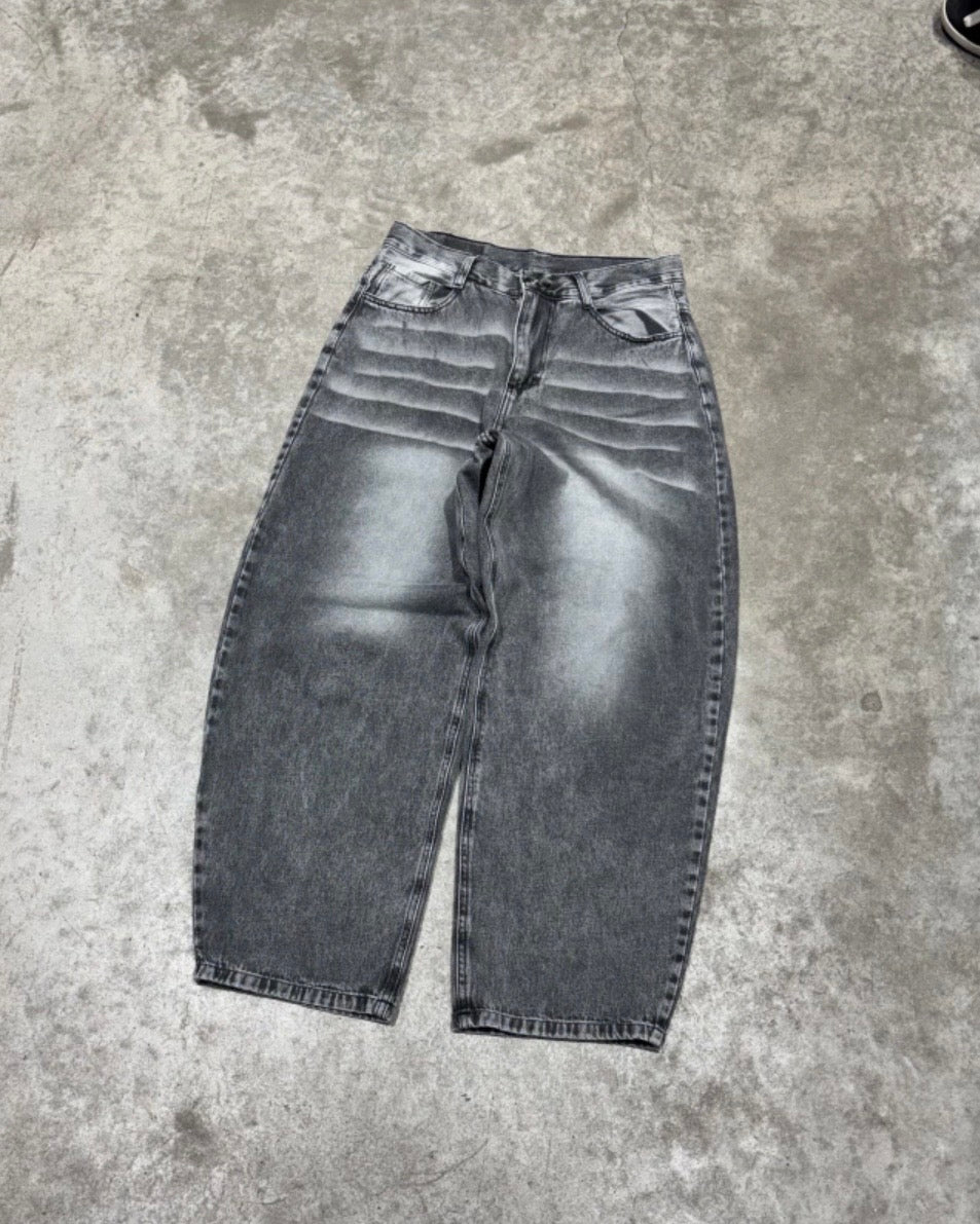 Pantalón Baggy Bordado Tradicional
