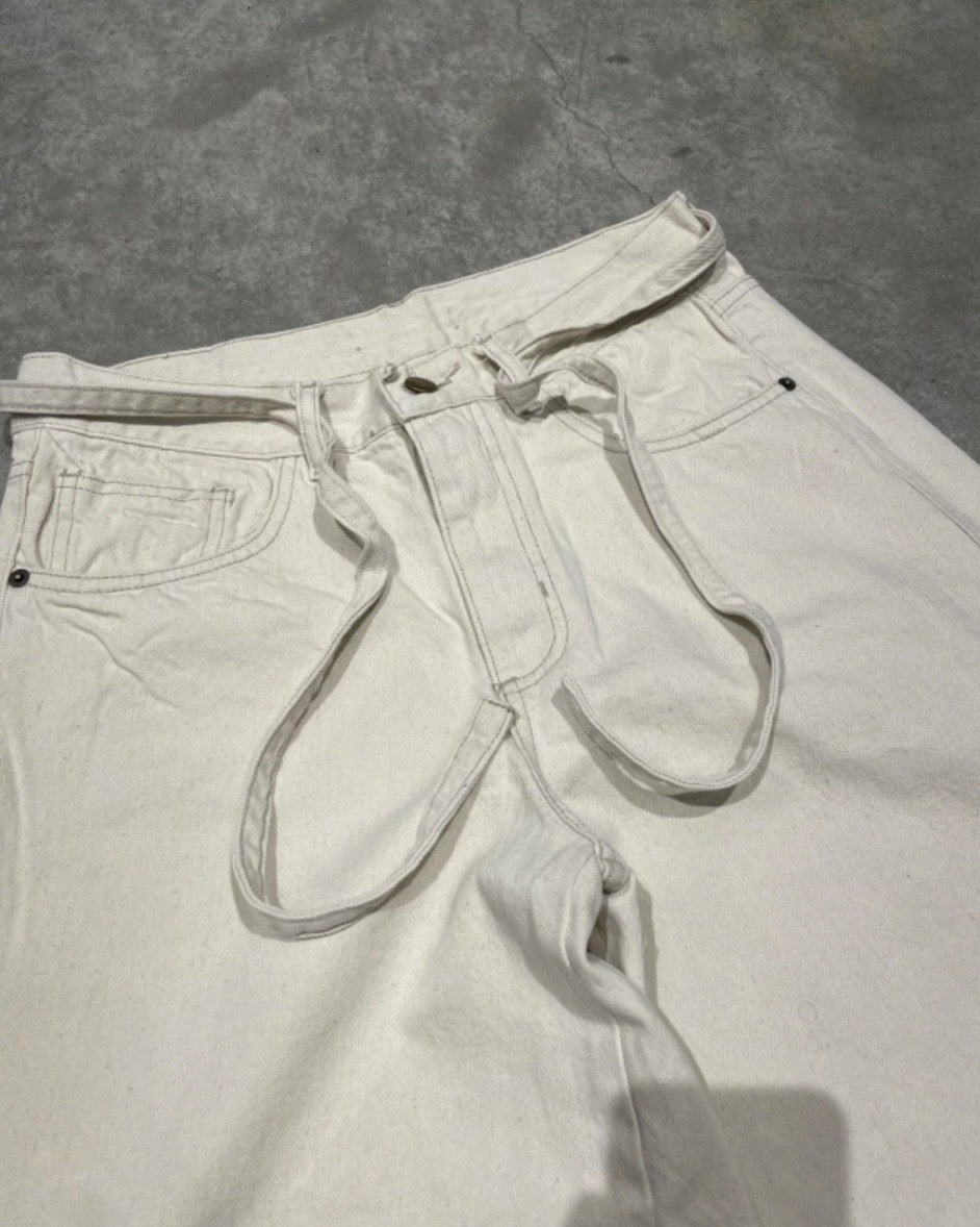 Pantalón Baggy Tokyo Crema