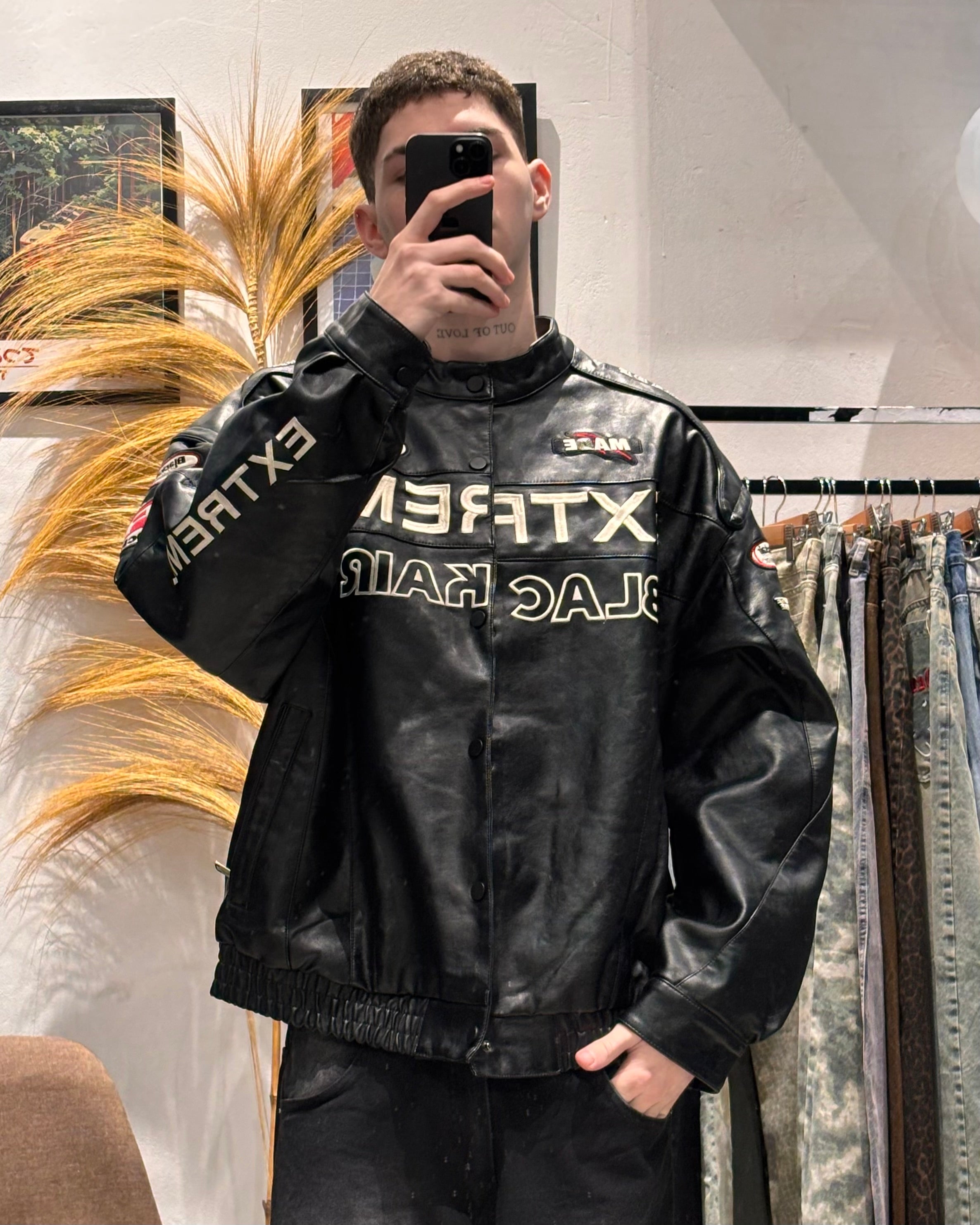 Campera De Cuero Premium Extreme