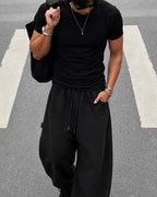 Remera Slim Fit Negra