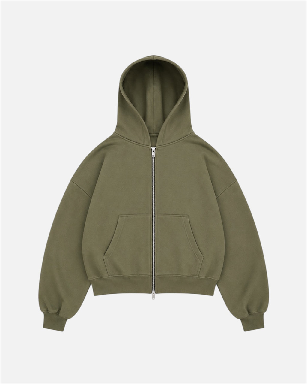 Campera Boxy Verde Oliva