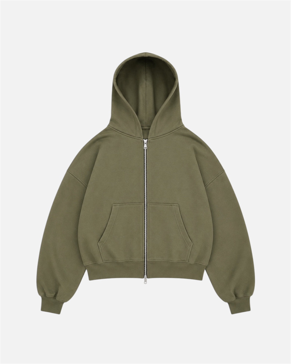 Campera Boxy Verde Oliva