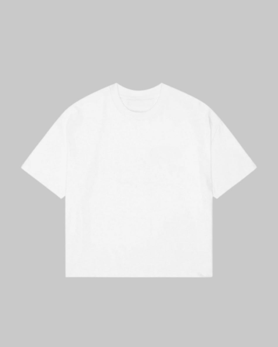Remera Básica Boxy Blanca