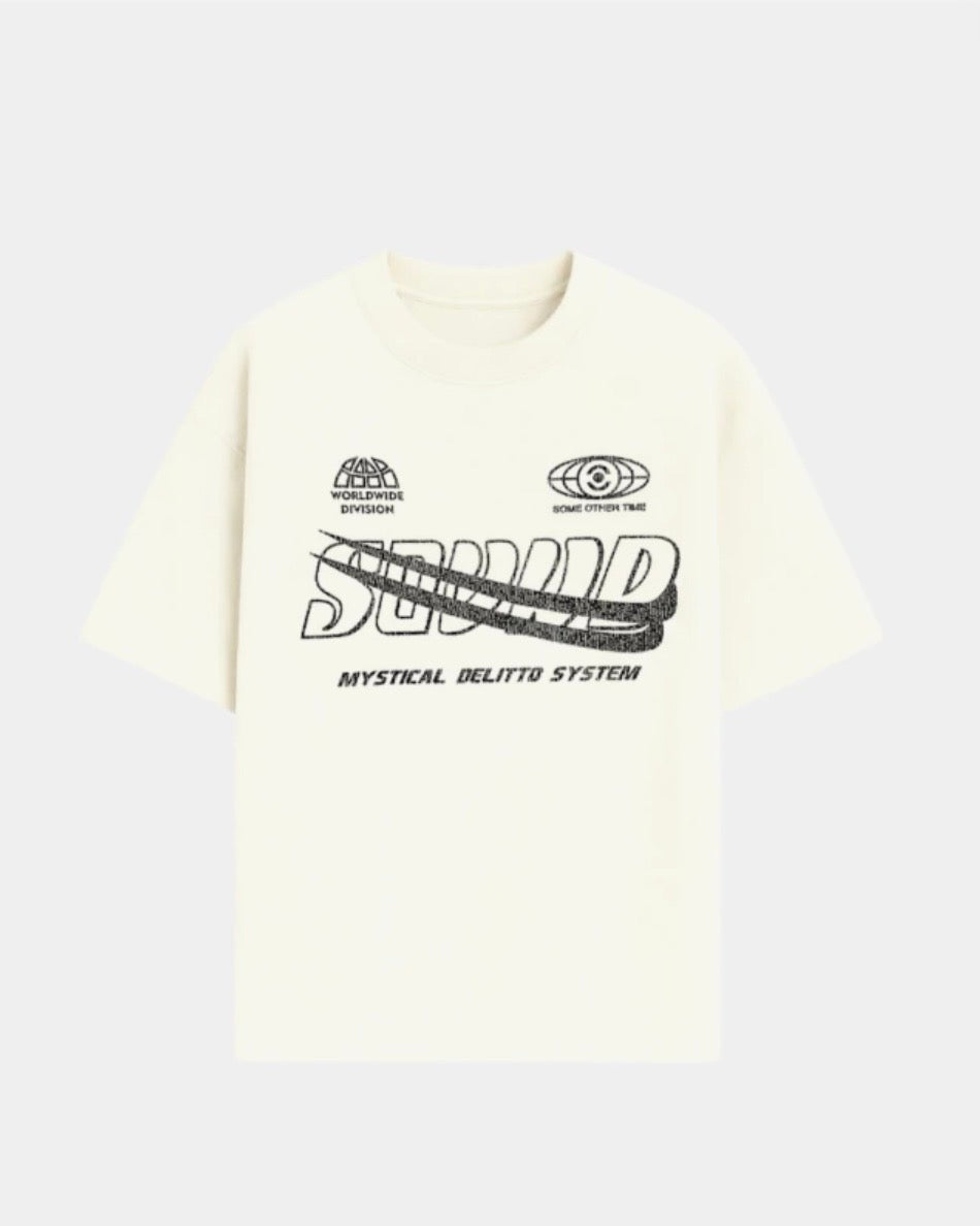 Remera Division Crema