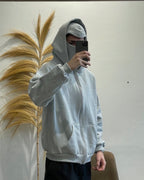 Campera Balaclava Gris Claro
