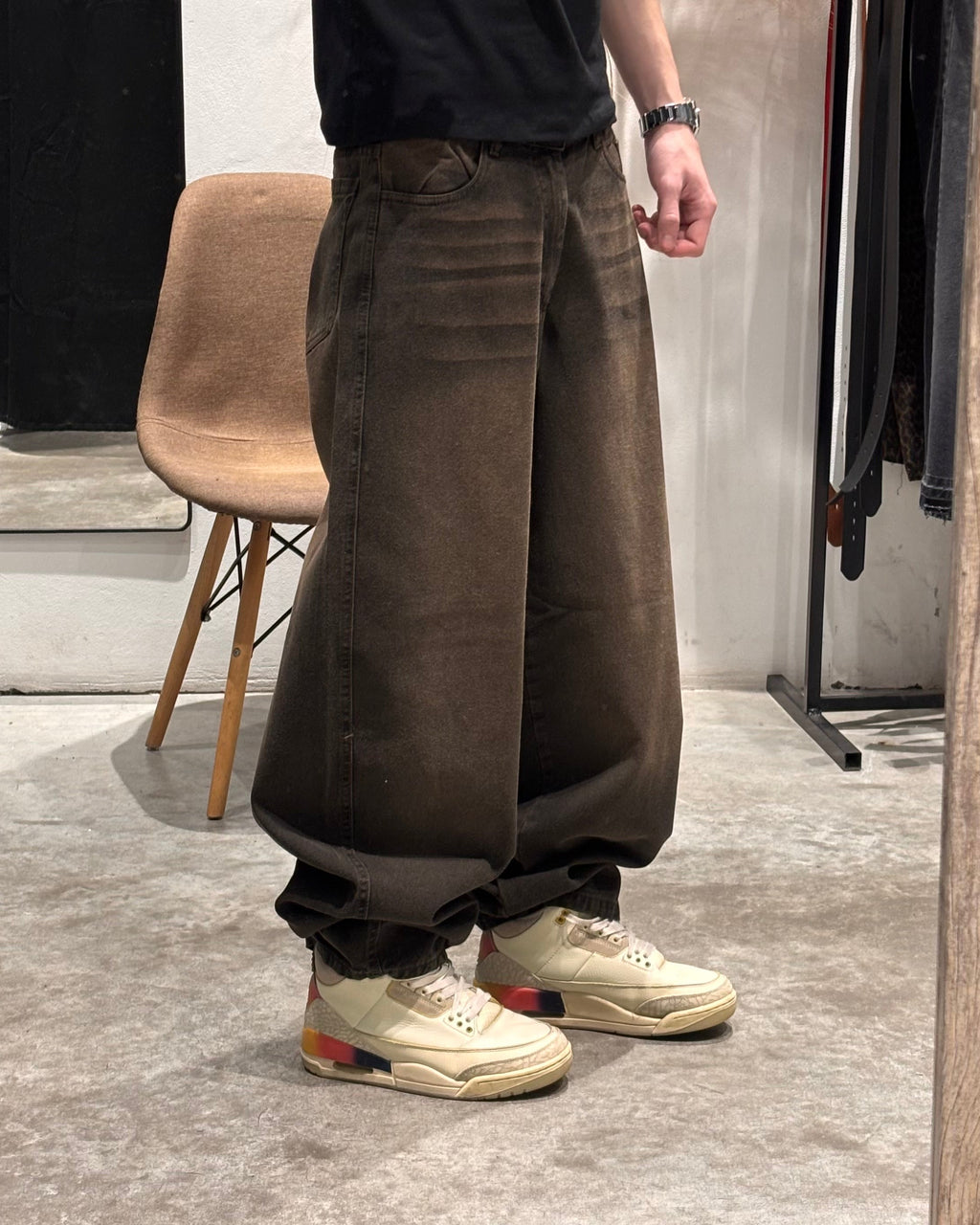 Pantalón Baggy Coffee