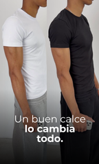 Remera Slim Fit Negra