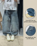 Pantalón Barrel Porto Lavado