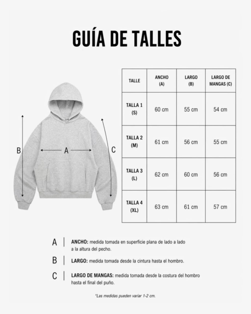 Hoodie Gris Melange Básico