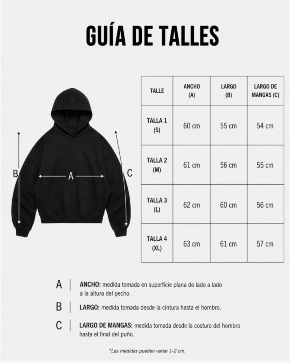 Hoodie Negro Básico