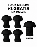 Pack X4 Slim Fit + 1 GRATIS + Envío gratis