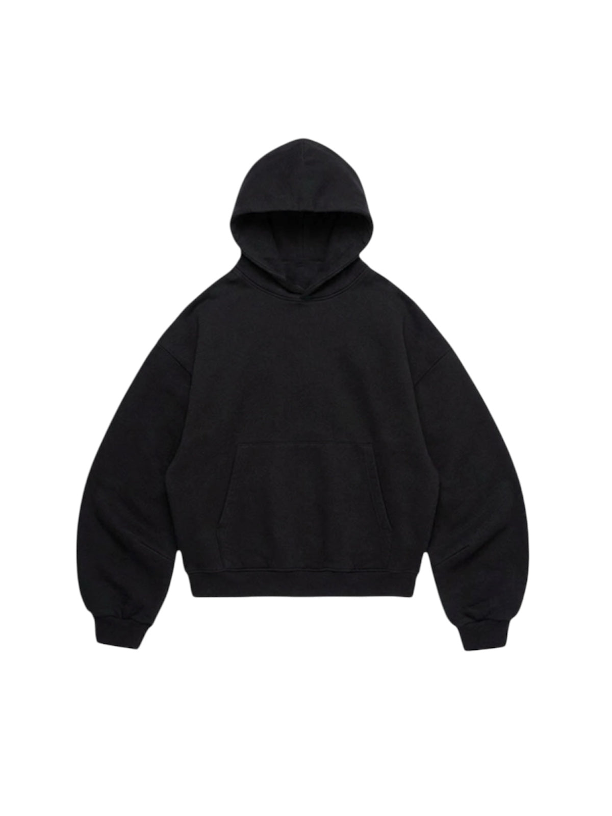 Hoodie Gris Melange Básico