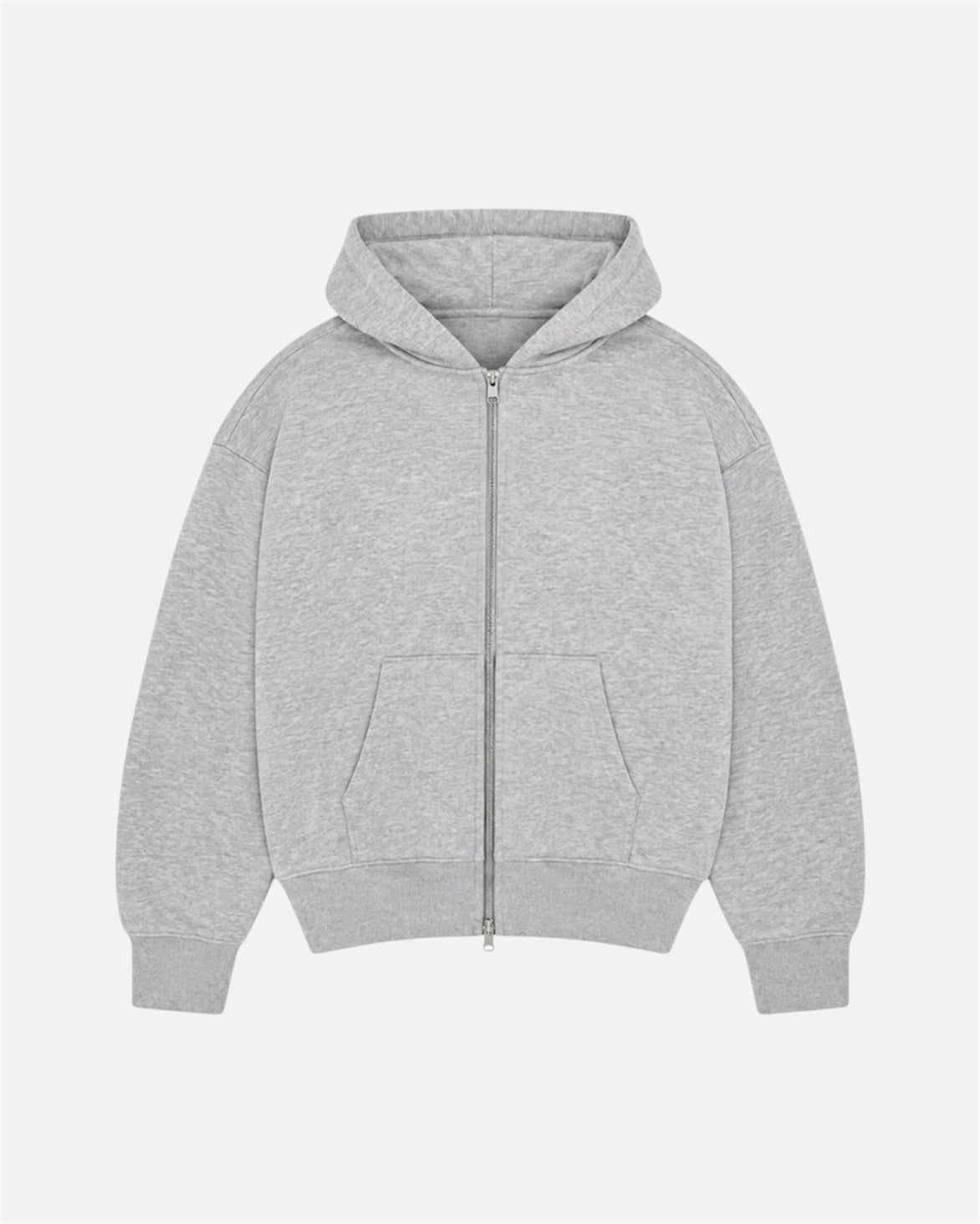 Campera Zip Básica Negra