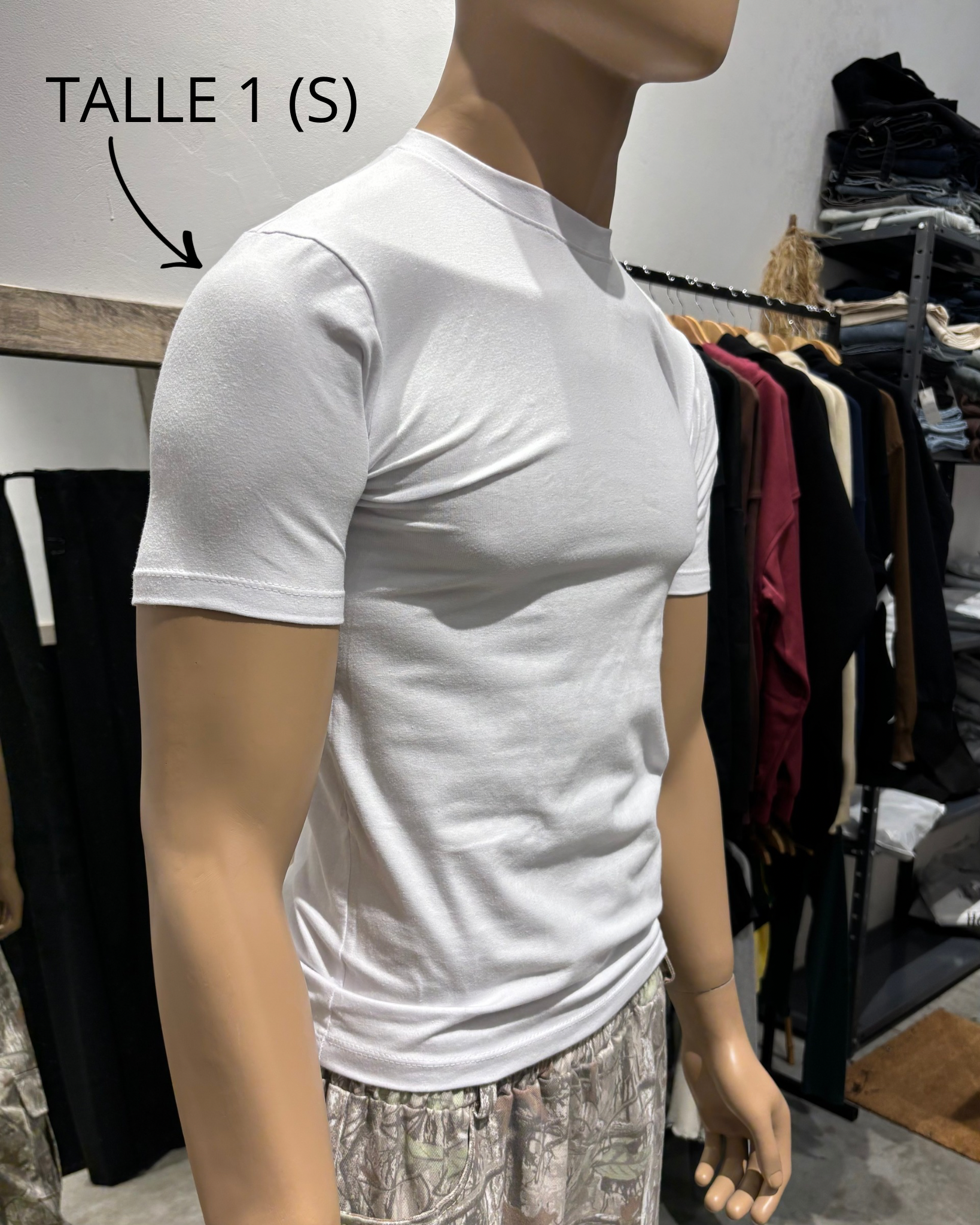 Remera Slim Fit Blanca